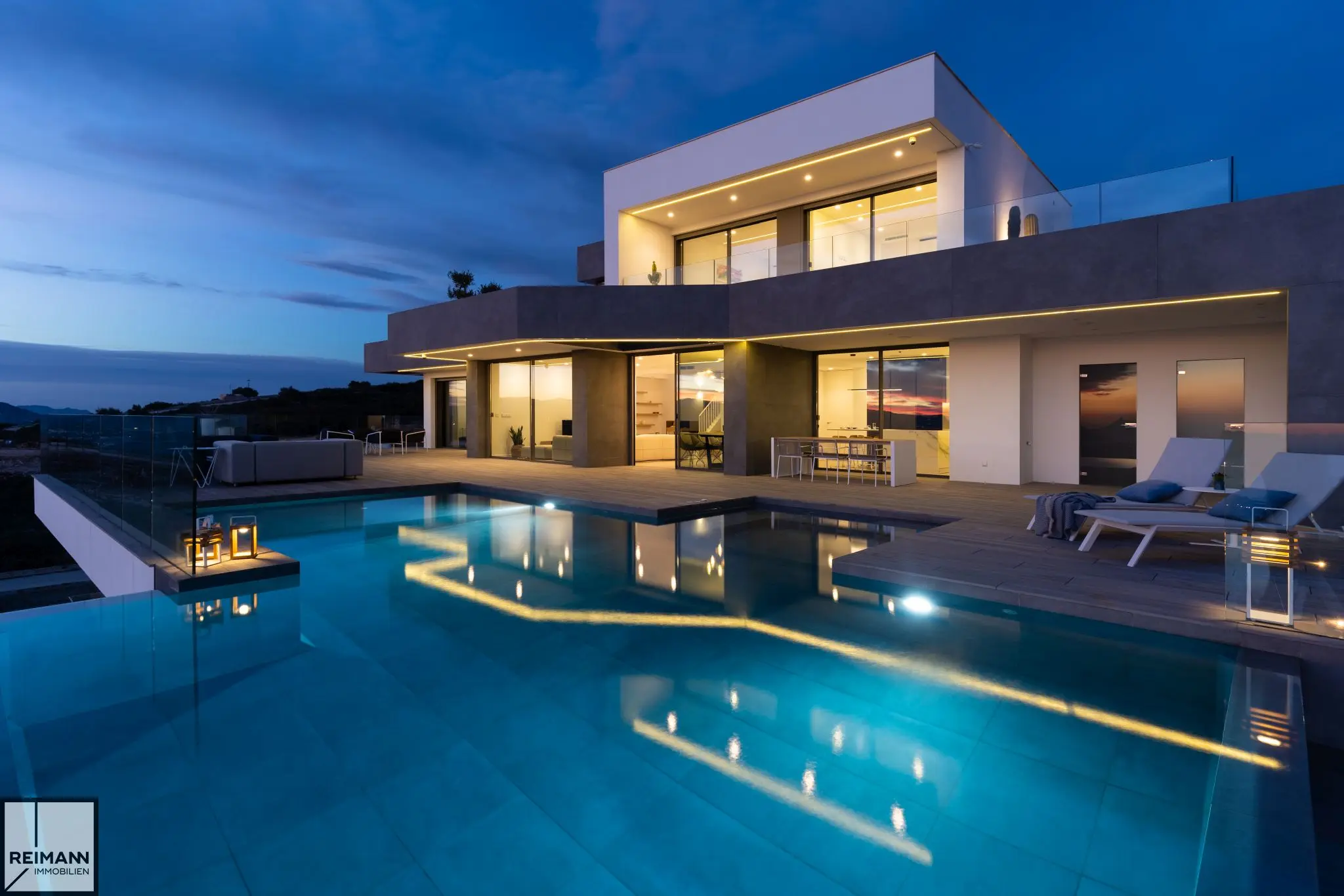 Luxus-Villa mit spektakulärem Mittelmeerblick in der Provinz Alicante (Spanien)